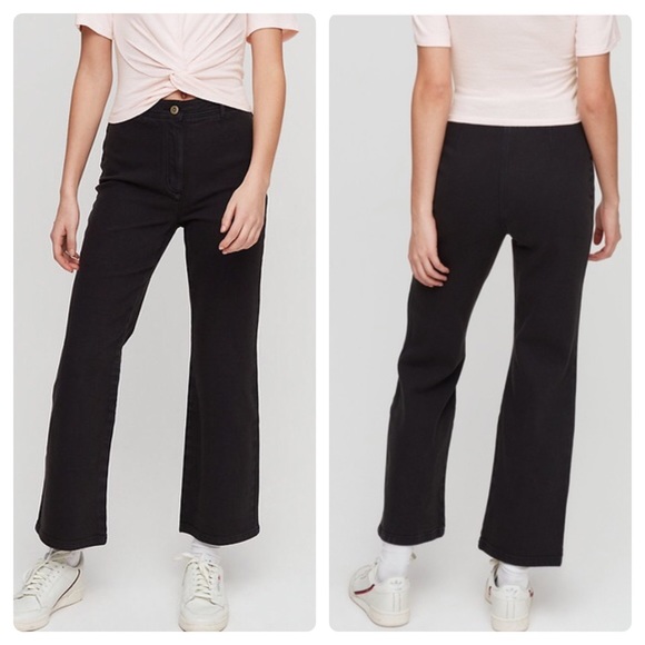 Nwot Aritzia Black Lizzie Pant 